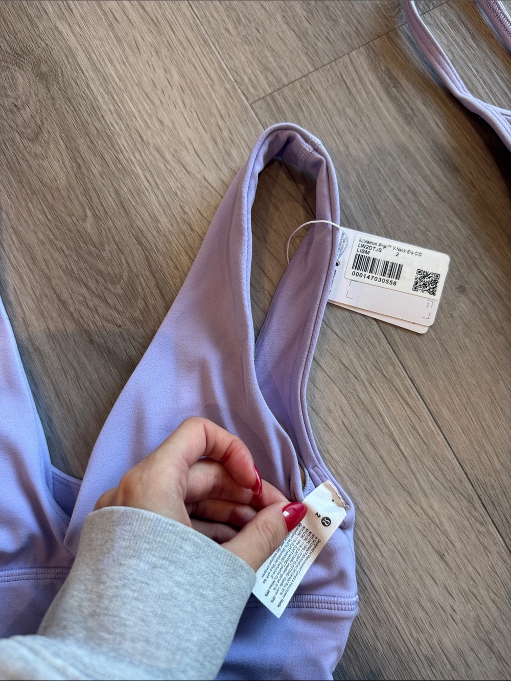 lululemon athletica Lavender Support Bralettes with High-Waist Leggings - Picture 3 of 4